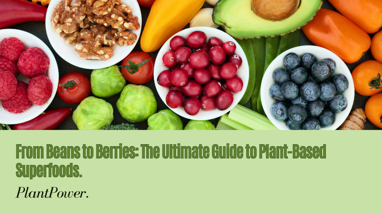 Beans to Berries: Guide to Plant-Based Superfoods